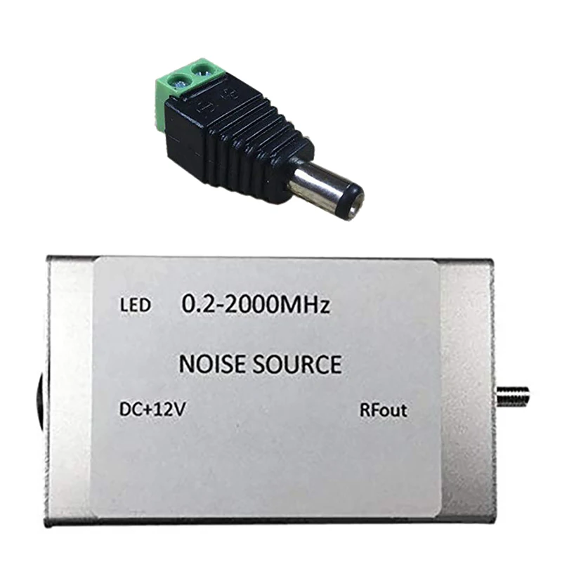 0,2-2000 MHz RF Generátor šumu šumu zdroja šumu Simple Spectrum Source Source Rammer