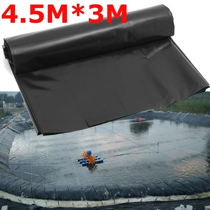 0,2 mm nepremokavá vložka Film rybársky rybník vložka Záhradné bazény zosilnené HDPE HDPE ZARIADENIE ZÁRUKA TRAKOVANIE HODNOTENIE 4,5X3M