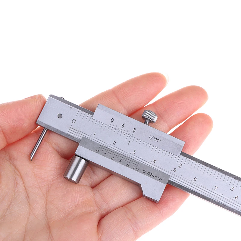 0-200 mm označovanie Vernier Caliper Scriber Meering pravítko Meranie nástrojov Nástroj