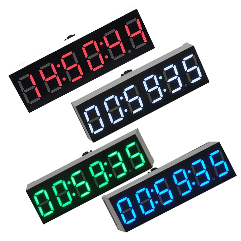 0,36 palca 6-bit W Second Display Clock Modul LED displej Digitálna trubica Modul LED displeja časový modul hodinové modul pre Arduino DIY