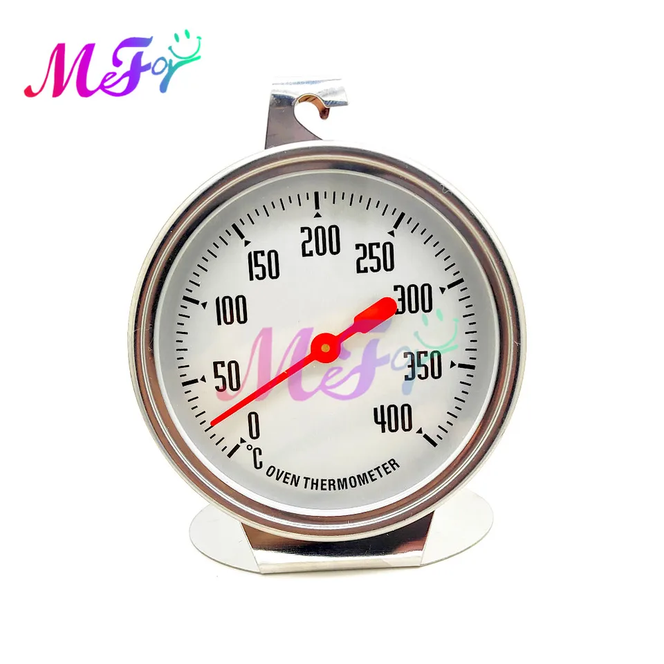 0-400 Celsius z nehrdzavejúcej ocele Mini číselník Stand Up Teplota Gage Food Mäso Kuchynské náradie rúry Cook Nástroj
