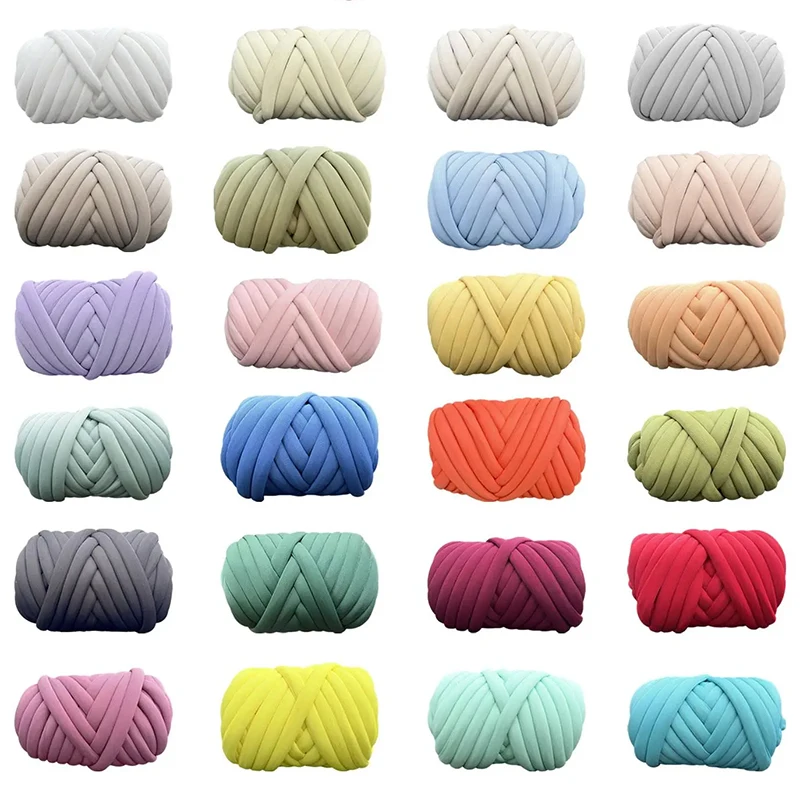 0,5 kg/1,5 kg zamatového priemeru 3 cm hrubá objemná robustná priadza ruka pletenie tkanina Kôš Basket prikrývky Obrovská priadza DIY