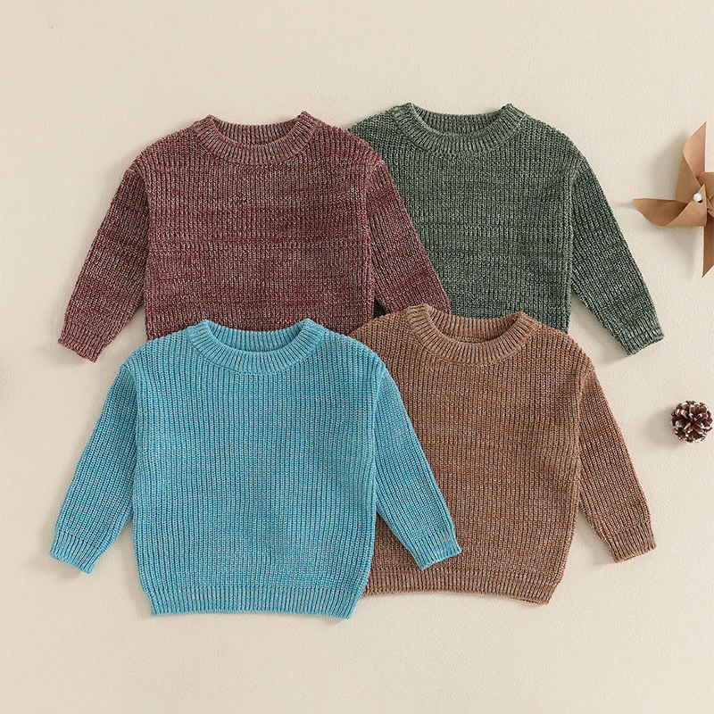 0-5Y detské oblečenie Jeseň Nové batoľatá Dievčatá chlapci chlapci z Winter Fashion Pulloves pre deti