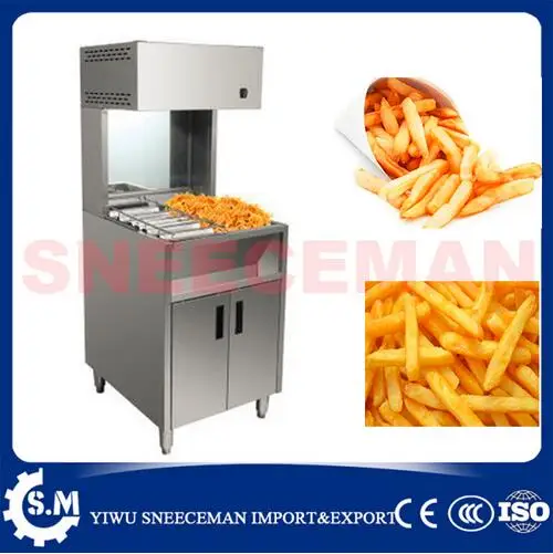 0,6 metrov francúzskych hranoliek Warper Station Chips Pracovník