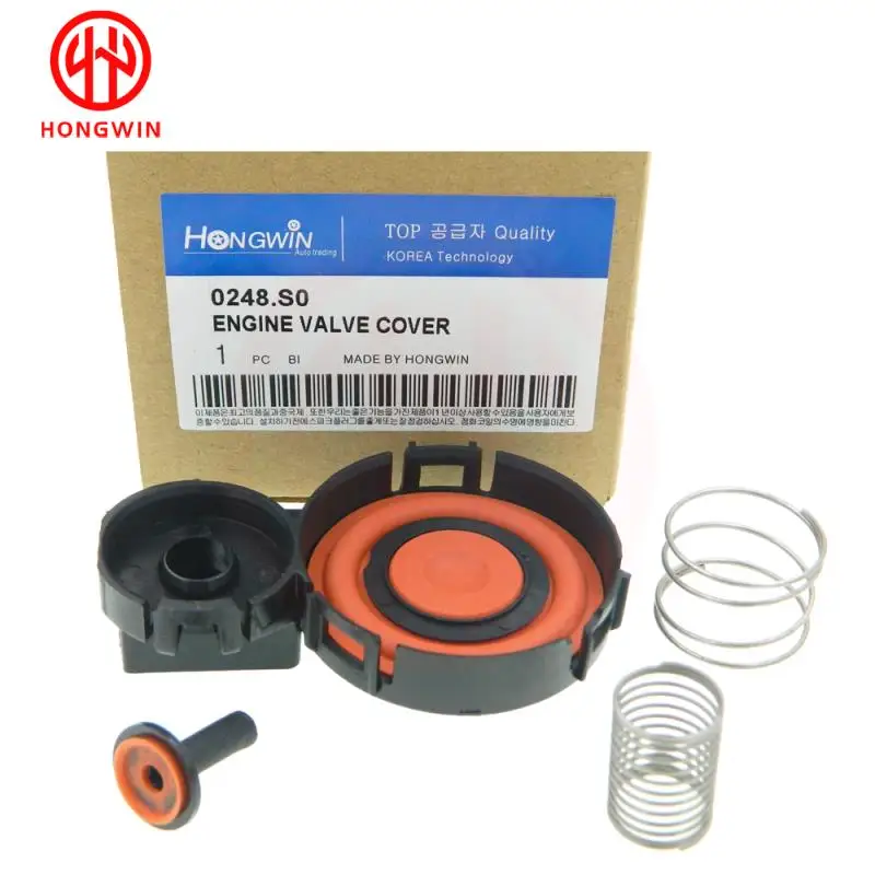 0248.S0 Nový opravár krytu ventilu PCV s membránovou membránou pre Peugeot 207 208 308 508 3008 4008 5008 Partner A94 M3/M4 Expert 3