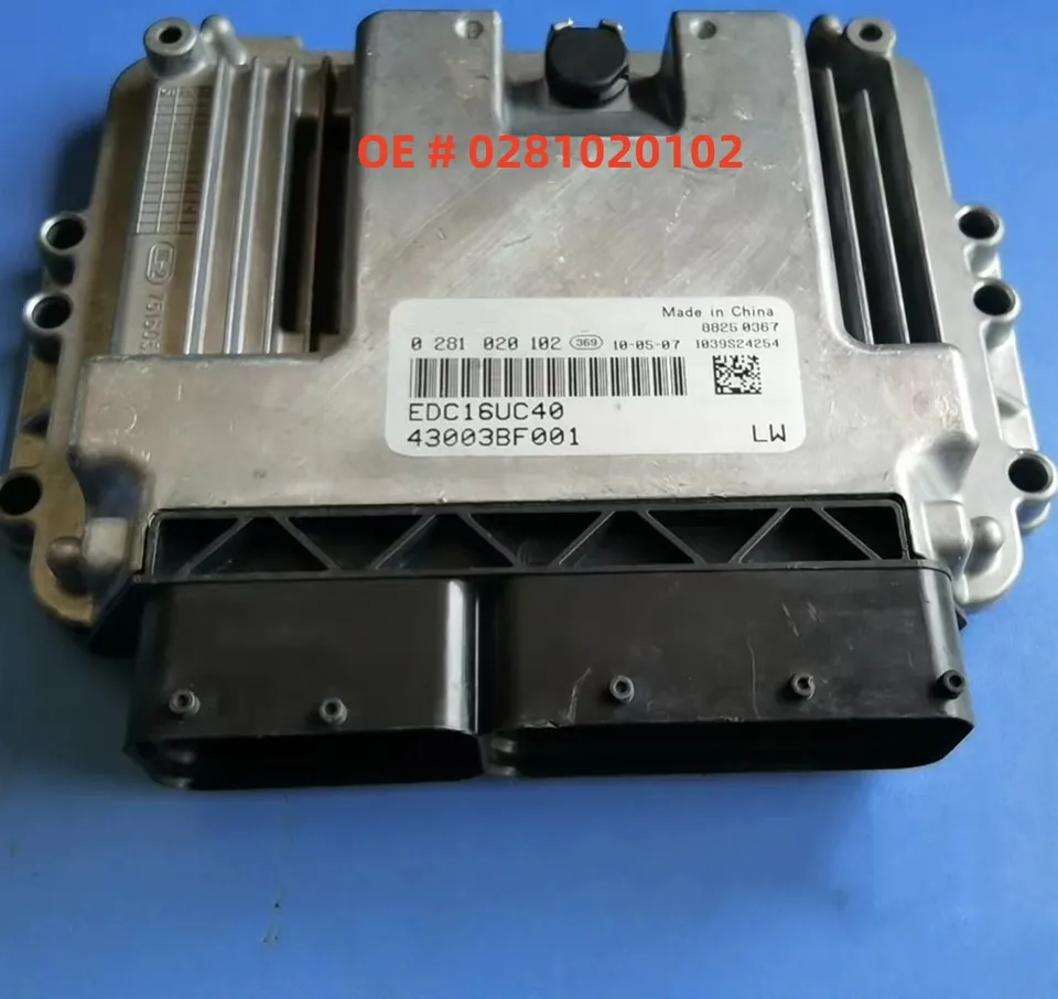 0281020102 MOTORY Počítačová doska ECU EDC16UC40 pre DOLICA Chaochai