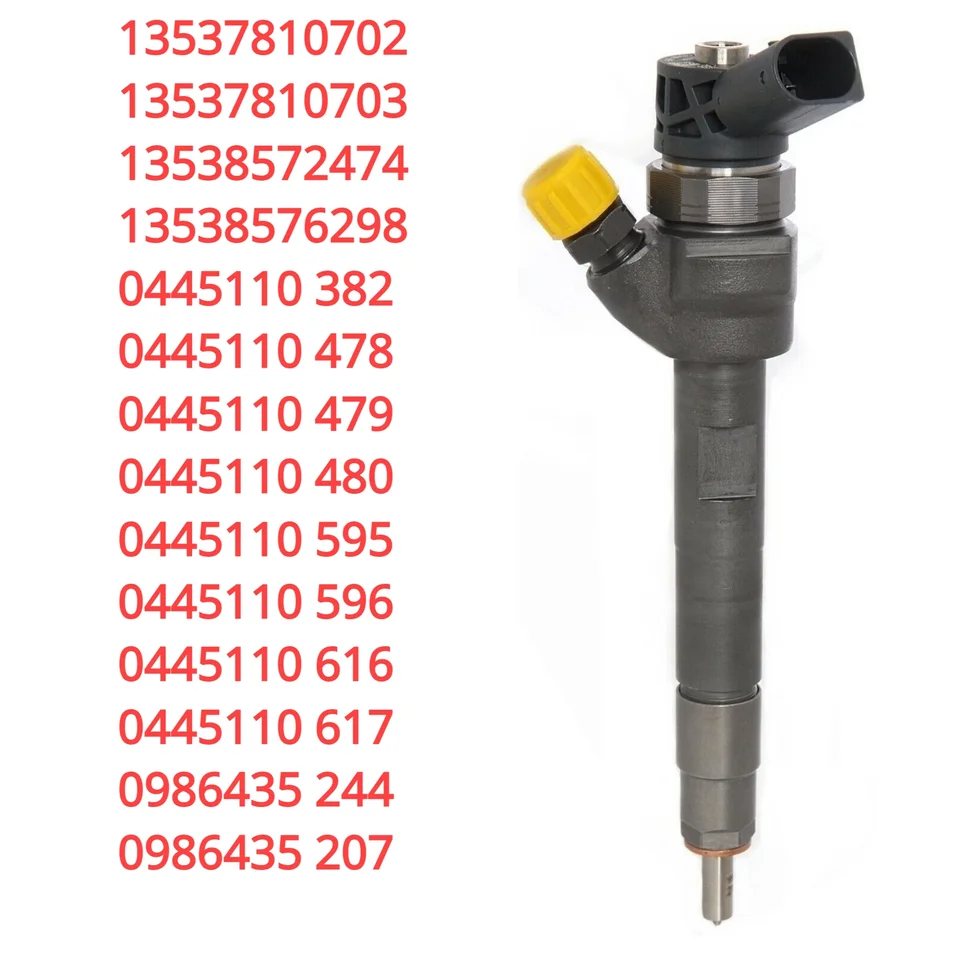 0445110480 0445110616 Nový injektor nafty pre BMW X3 F25 E90 F10 F10 F11 520D 530D 320D 330D 13538576298 13537810702