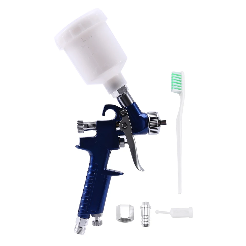 1,0 mm tryska H-2000 Profesionálny HVLP Spray Gun Mini Air Paint Striekal Airbrush Airbrus na maľovanie automobilu Aerograf