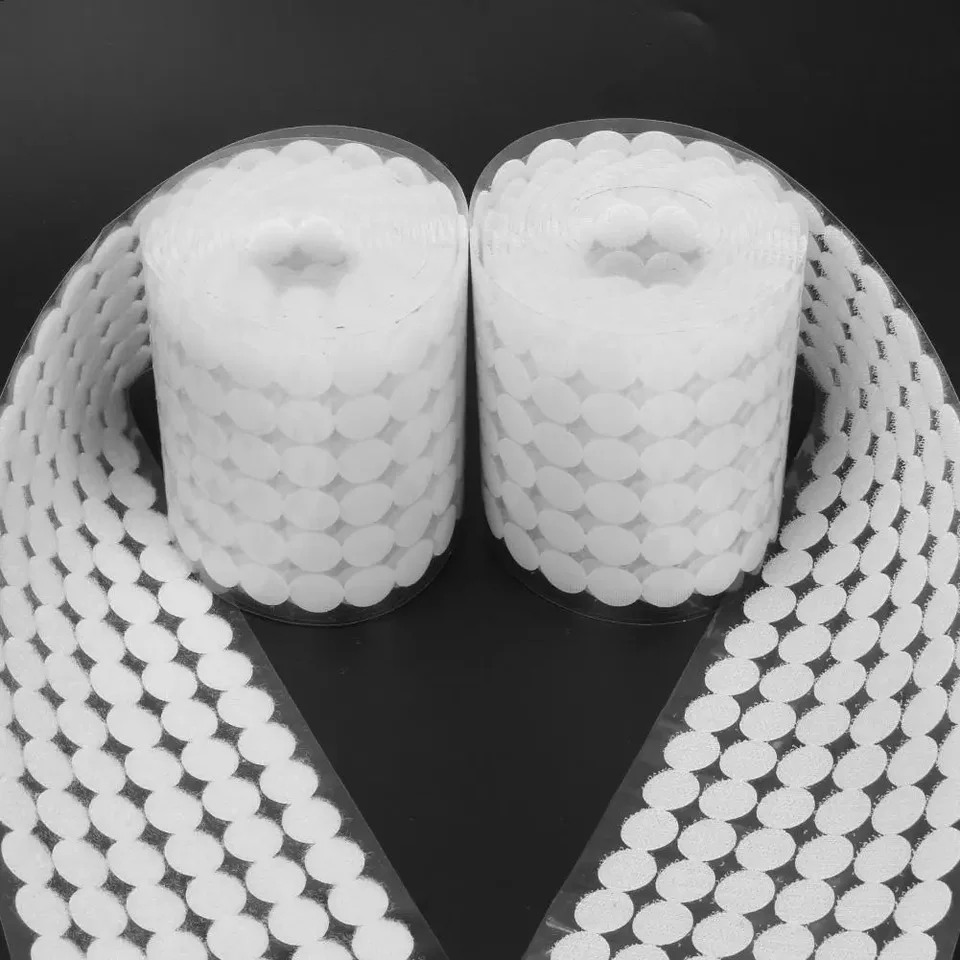 1 000 párov Self Adhesive Umpener Tape Dots 10/15/20 mm Disk lepidlo Strong lepidla Magic obojstranná nálepka