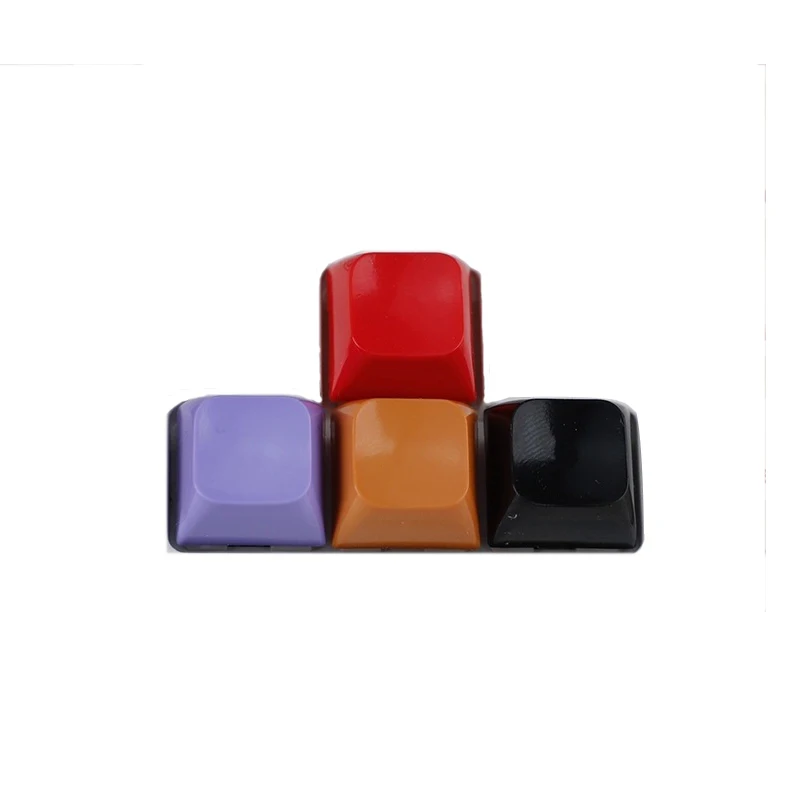1,0U PBT Resin 100% Keycap jemný leštený hladký povrch keramická textúra Kľúč