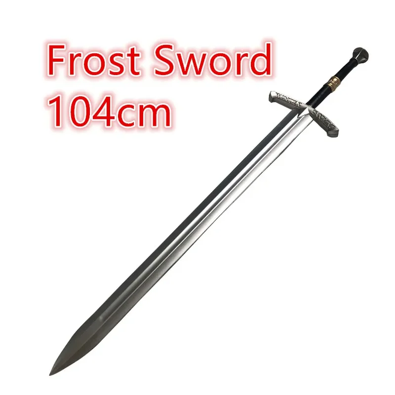 1: 1 Big Sword Weapon Film Cosplay meč prop rola hra darček Bezpečnosť PU Winter Frost Sword 104 cm