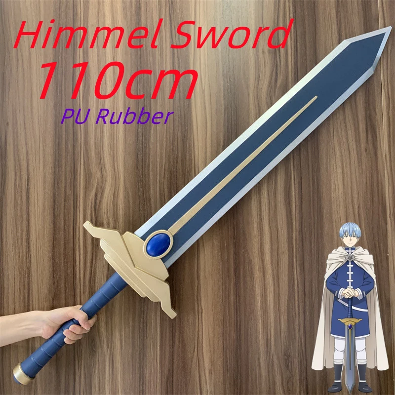 1: 1 Himmel Sword of Valor Anime Wand Frieren Beyond Journey's End Cosplay Knife Greatsword Rolu Hra