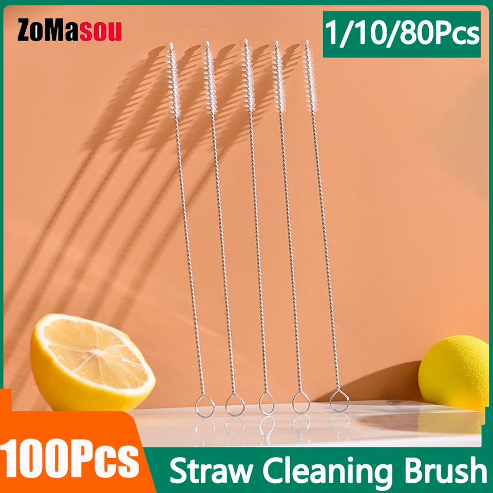 1/10/10PC z nehrdzavejúcej ocele Čistiace čistiace kefy Čistiace čistiace poháre Háda Fajčiarka Cachimba Pipa Fumar Fumar Fľašová kefka