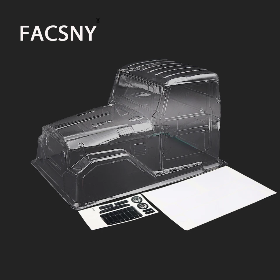 1/10 1965 Toyota Fj40 Truck CAB PC PC Clear Body pre RC Crawler Axial SCX10 TRX4 YIKONG 4102 RGT 86100 Redcat GEN8 RC RC ACAR SHELL