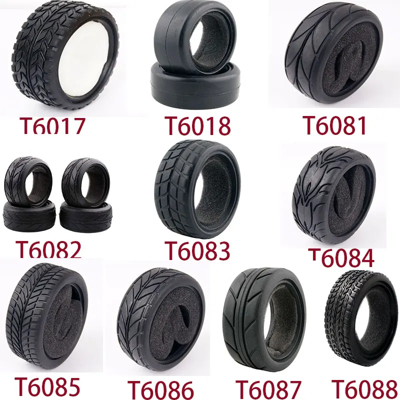 1:10 Model Model RC Model na ceste 26 mm vysoké gumové pneumatiky HSP HPI Himoto Redcat Racing pre 94123/94122 65 mm/70 mm/75 mm