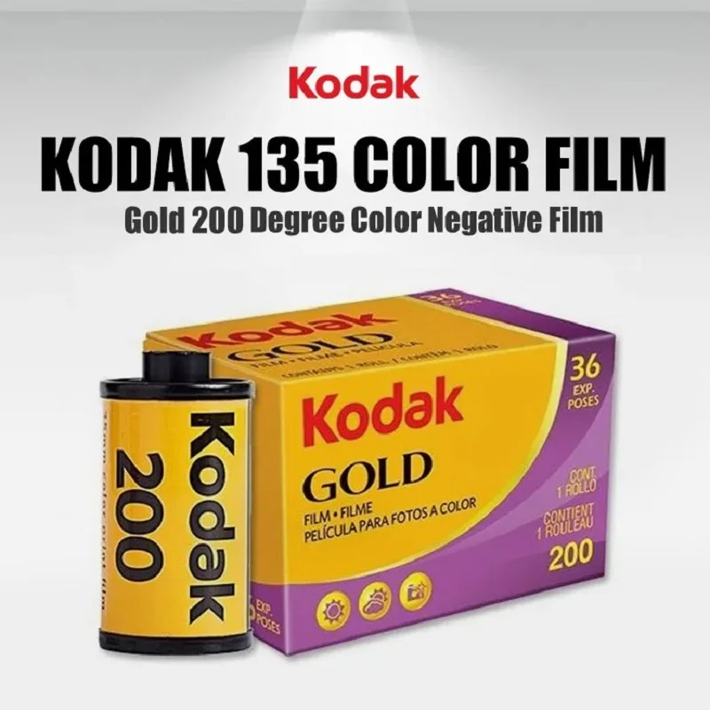 1-10 Rolls Kodak Gold 200 35 mm farebný film pre 135 filmovej kamery ISO 200 Citlivosť 36Exp na roll profesionálny film Kodak
