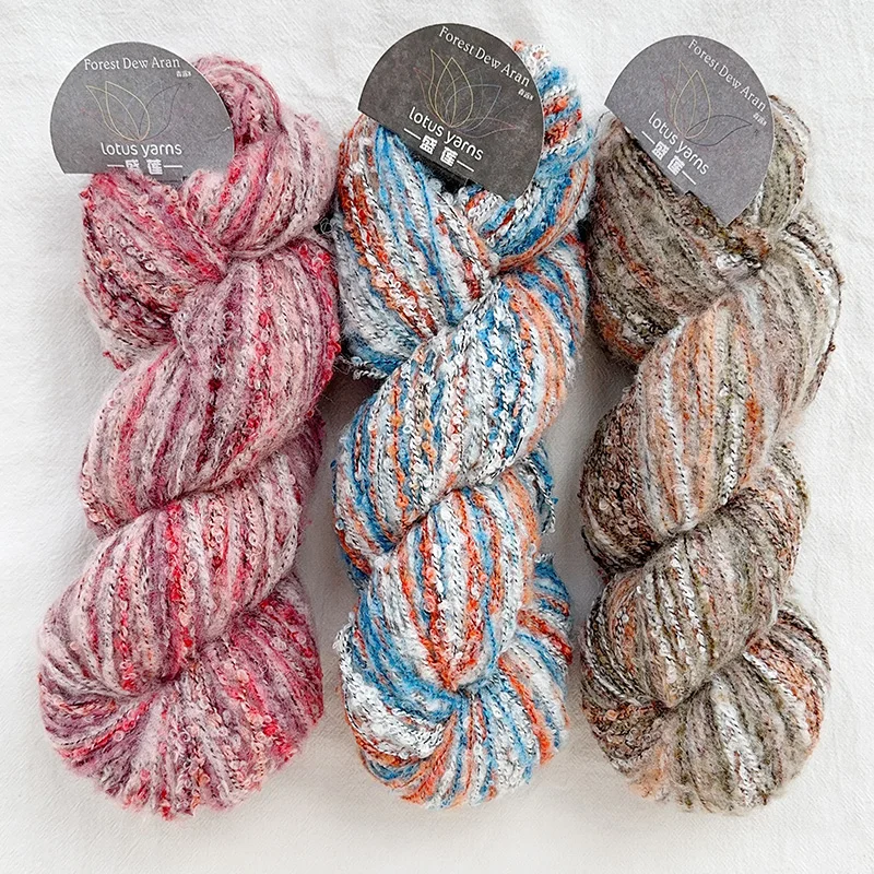 1*100 G Lotus Forest Dew Aran Ručne Yan Soft Krs