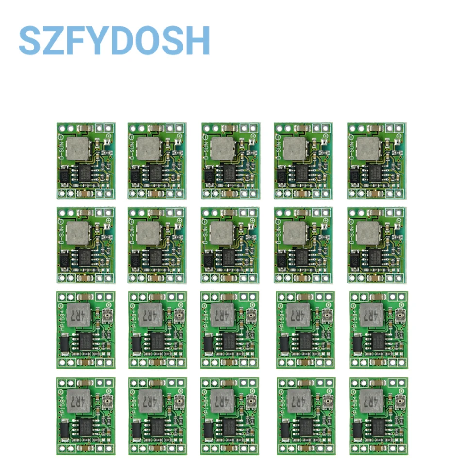 1-10ks MP1584EN 3A Ultra-Small Veľkosť DC-DC Krok nadol napájacie modul Nastaviteľný výkon Zvýšený zostupný výstup 24 V 12V 9V 5V 3V