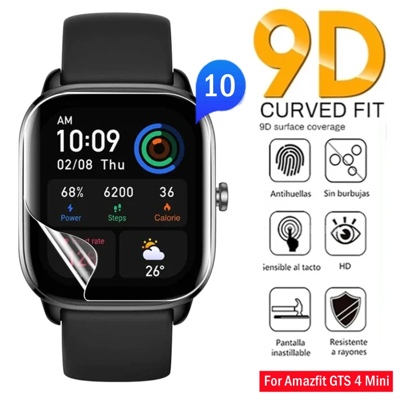 1-10ks Soft TPU Film pre AmazFit GTS 4 4Mini chránič obrazovky Anti-Scratch Hydrogel Film pre Huami AmazFit GTS 4 Smartwatch