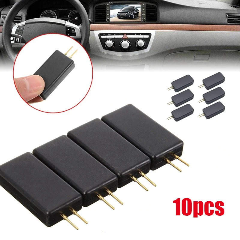 1/10ks Univerzálny detekčný nástroj Airbag Detekcie airbagov Emulátor Byppass Byppass Nájdenie diagnostického airbagu SRS Opravy nástroja SRS