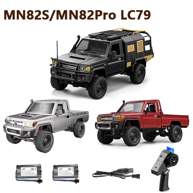 1:12 MN82 Pro Full Scale MN82S LC79 RT Verzia RC CAR 2.4G 4WD PROMOSTNÉ OFFICKÉ DISTOR CULRE AUTO PRE VIDAM