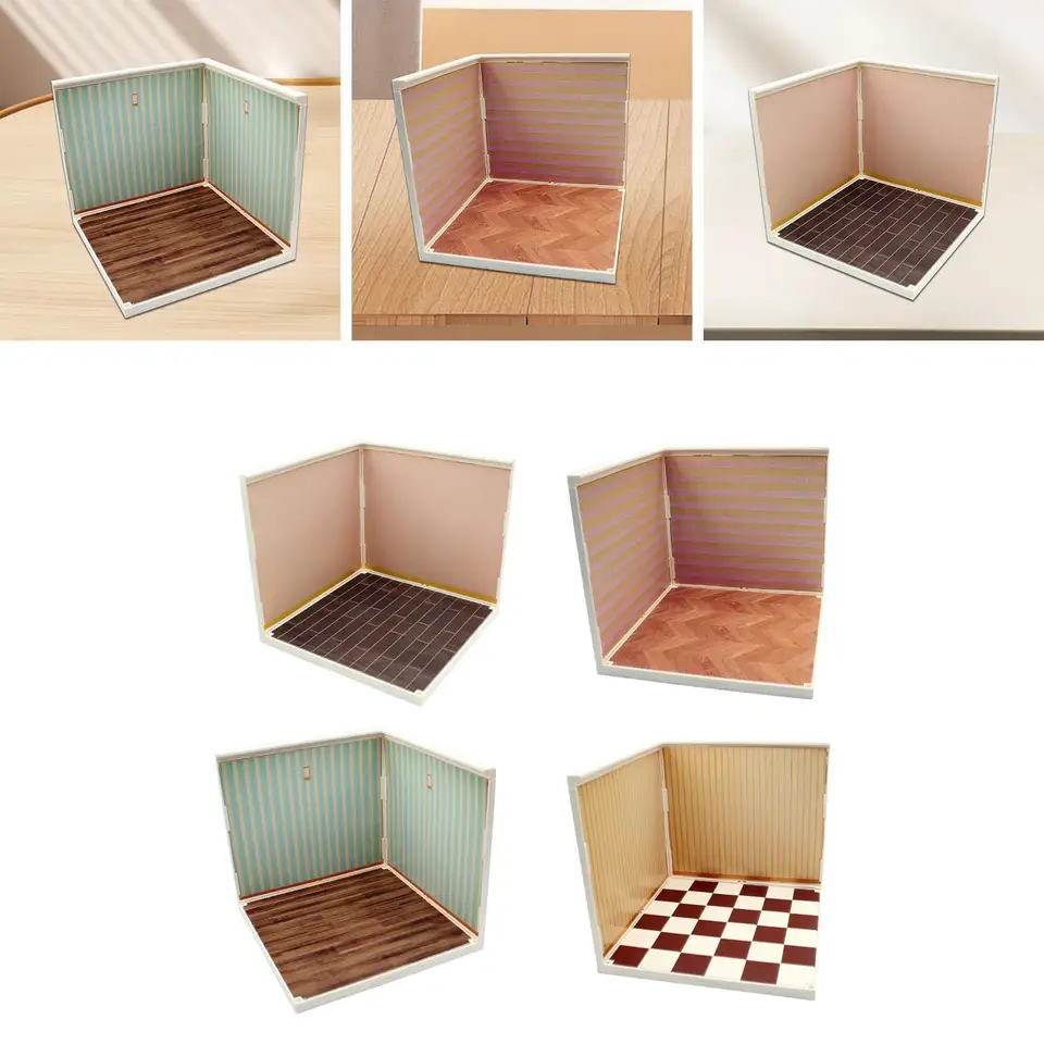 1/12 pozadie Model parkoviska pre organizátor zobrazenia