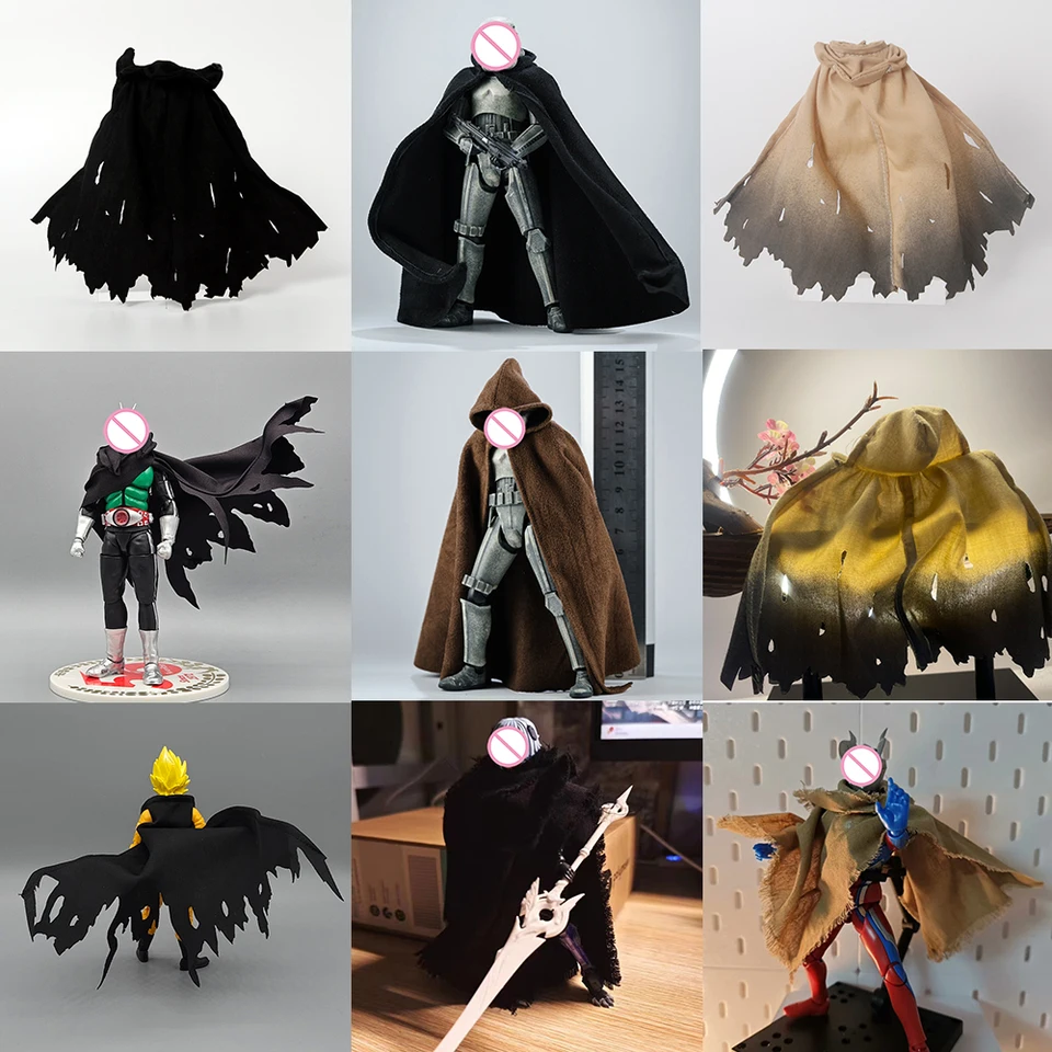 1/12 Stupnica Mužské vojakové príslušenstvo Módne všestranný plášť Fit 6-palcový mezco SHF Figma Figma Action Fors Body DIY