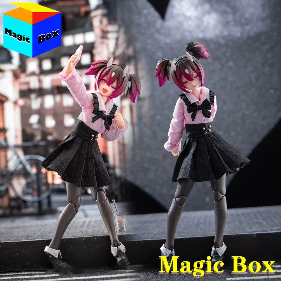 1/12 ženský vojak jemné anime mobilné dievčatko Patchwork skladané krátke oblečenie pre 6 palcov figma shf azone akčné figúrky hračky