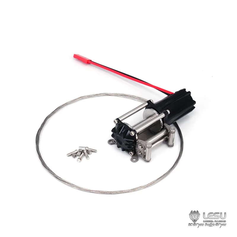 1/14 Lesu Metal Electric Work for DIY Tamiya Tractor Truck RC Crawler Model Model automobilu vylepšil