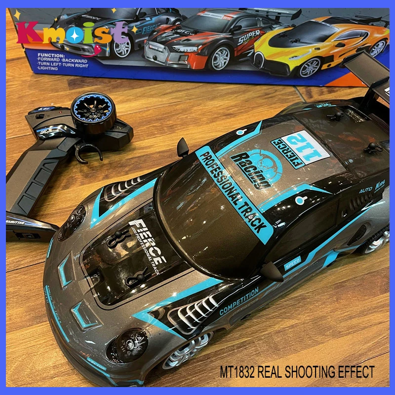 1:14 RC CAR 2,4G 4WD v mierke diaľkového ovládania vozidla Vysokorýchlostné vechicle Sport Sport Drift Racing vozidlo s ľahkými zvukovými hračkami pre chlapcov darček