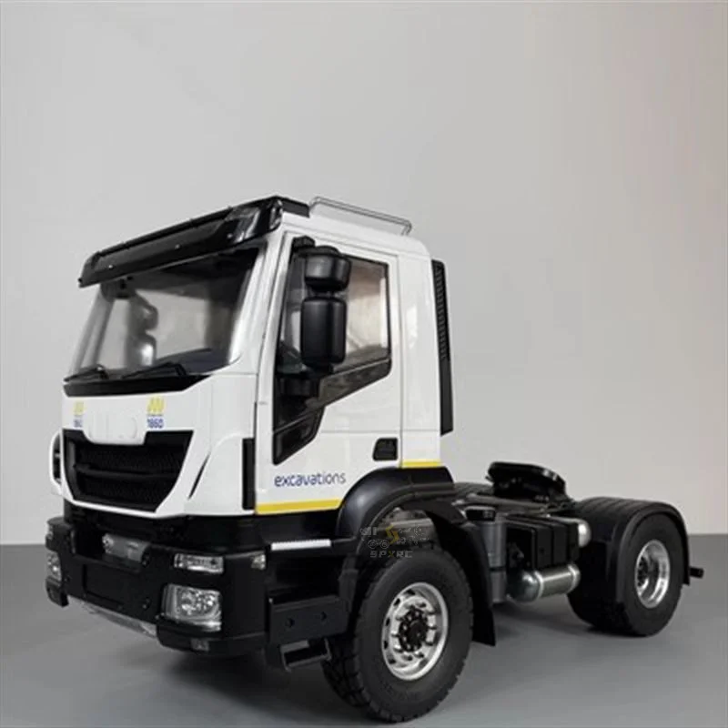 1/14 TRUCH 4X2 TRACTOR SIMULÁCIA MODEL MODELOVÝ Kovový kovový podvozok pre TAMIYA IVECO SCANIA MAN ACTROS Volvo diely
