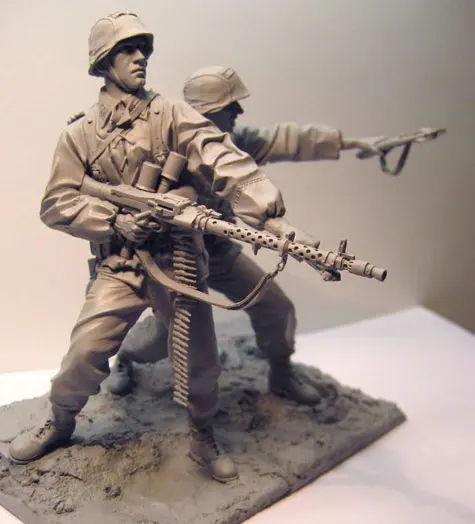 1:16 živici Obrázok Model Súprava nezasiahnutá nepaľovaná 16086 (bez základne)