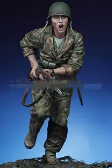 1/16 živici Obrázok Model súpravy História Mini americký námorný zbor nezmiznuté nenatievané S55