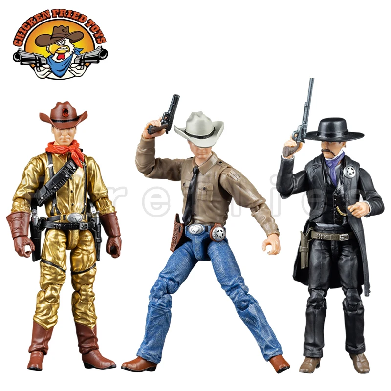 1/18 3,75 palca kuracie hračky s vyprážané hračky akčná figúrka Dime Nové legendy Moderné Texas Ranger Anime Collection Model Hray Doprava zdarma