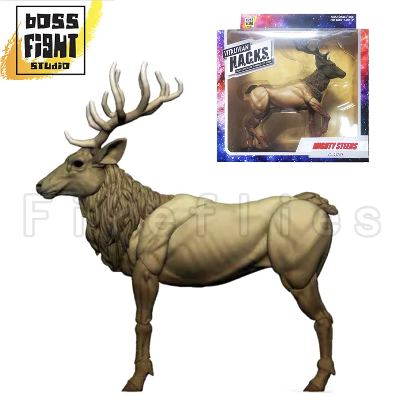 1/18 Boss Fight Studio 3,75inches BFS akčná figúrka Vitruvian Hacks Mighty Steeds Kawiki Anime Collection Model Toy Toy
