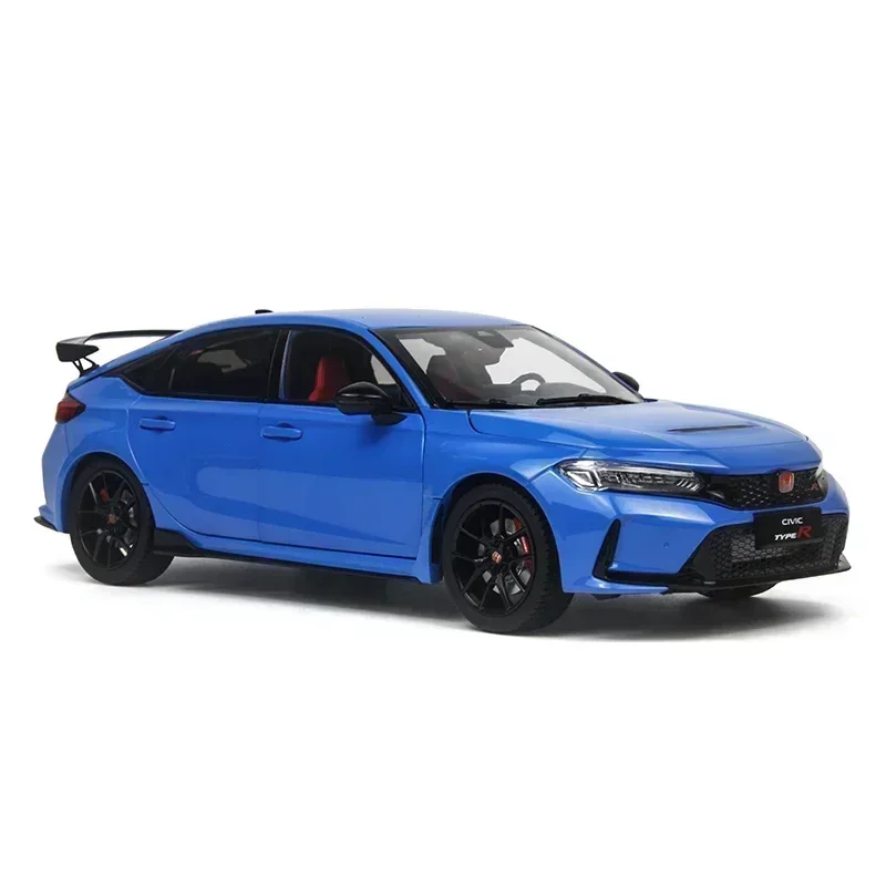 1:18 Stupnica Honda Civic Type R FL5 2023 Model automobilu 1/18 kovový dieCast Miniature Simulation Model Model hobby zbierka darček