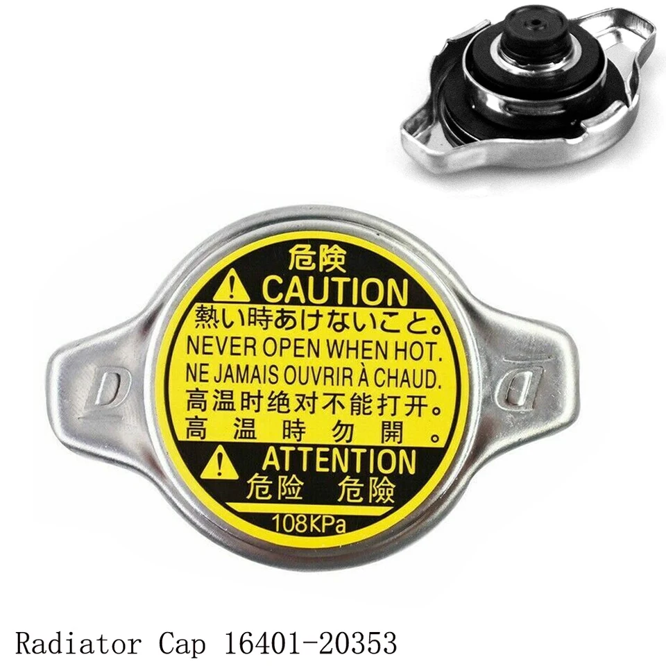 1.1BAR Radiator Cap 16401-20353 Cap Radiator Cap pre Toyota pre 4Runner pre Corolla pre Highlander pre Lexus RX300 RX330