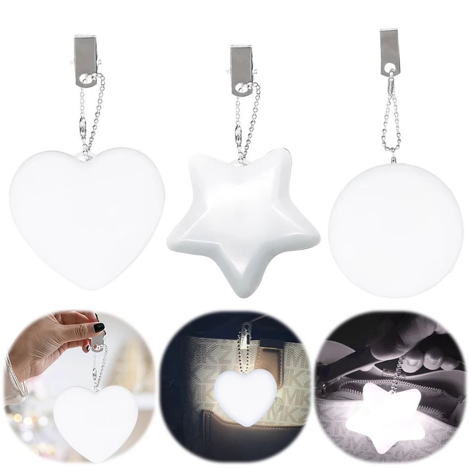 1/2/3 PCS LED kabelky Svetlo Sensor Touch Aktivovaná kabelka Light Night Light Bed Lampa Najlepšie darčeky pre ženy Dievčatá priatelia