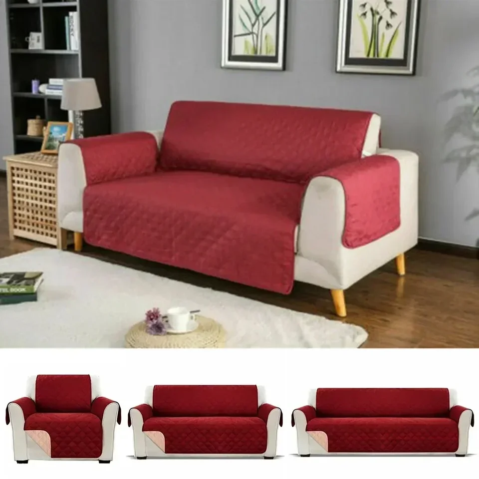 1/2/3 Seater Waterproof Sofa Cover Cover Chránič nábytku pre domáce zviera Detské gaučové slipky do obývacej izby pokrývky pohovky