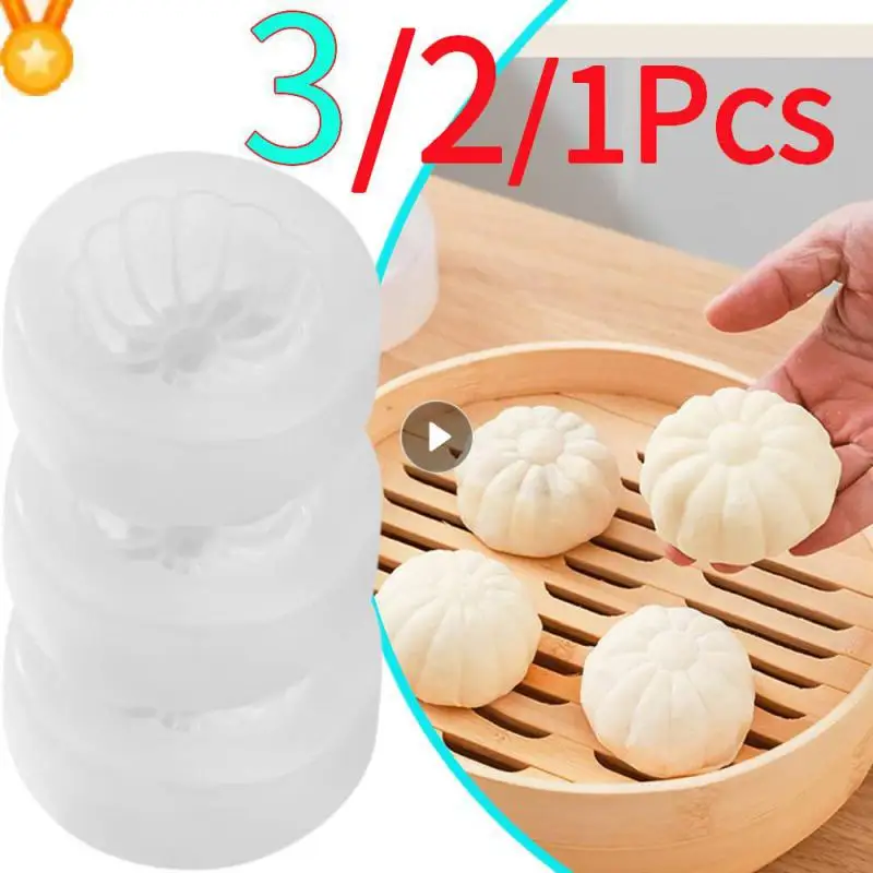 1/2/3ks baozi forma DIY Čínske pečenie a pečivo Nástroj na pečivo koláč knedle Dumpling Dumpling Plnené plesňové náradie na výrobu plesní