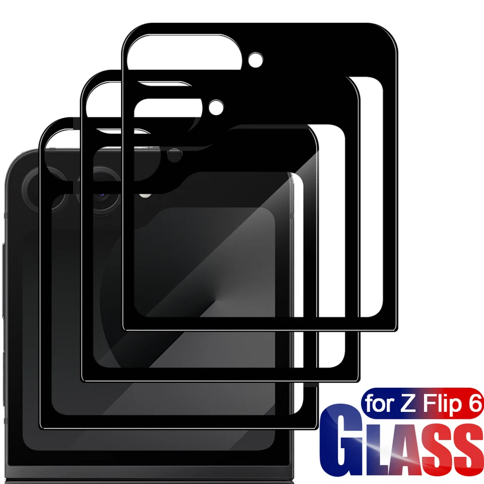 1/2/3ks temperované sklenené predné filmy pre Samsung Galaxy Z Flip 6 Anti-Scratch Plné pokrytie Chrániče obrazovky pre Z Flip 6