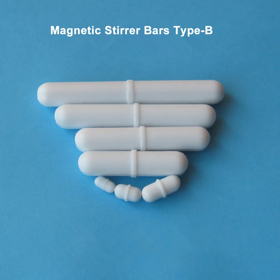 1/2/5pcstype b magnetické tyče MAGNETRER MIGRES PTFE MAGNETICKÝ MESIER MAILE MILLE MILLY pre laboratórne experimenty Dĺžka 6 mm-100 mm