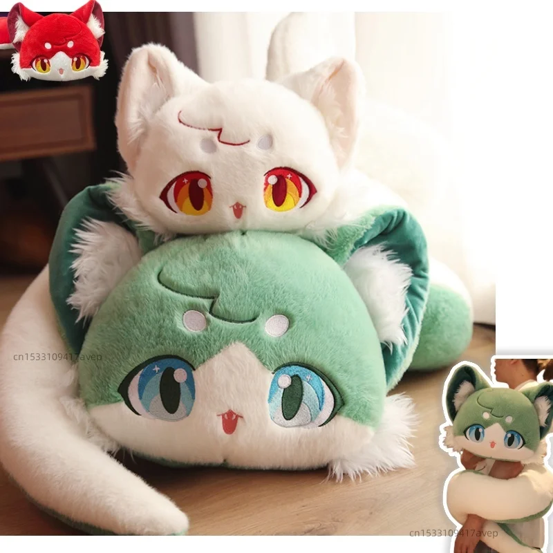 1,2 m dlhá rozprávka Tale Snake Immortal Plushie plnená anime figúrka Hra Fox Fox Fox Fox Had Plush Hray pre deti darček k narodeninám