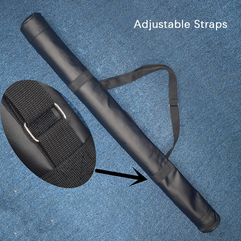 1/2 umelého koženého prútu snookerový bazén na cue ukladacie tašky cue tyčinky tašky skladacie prenosné biliardové doplnky ramena
