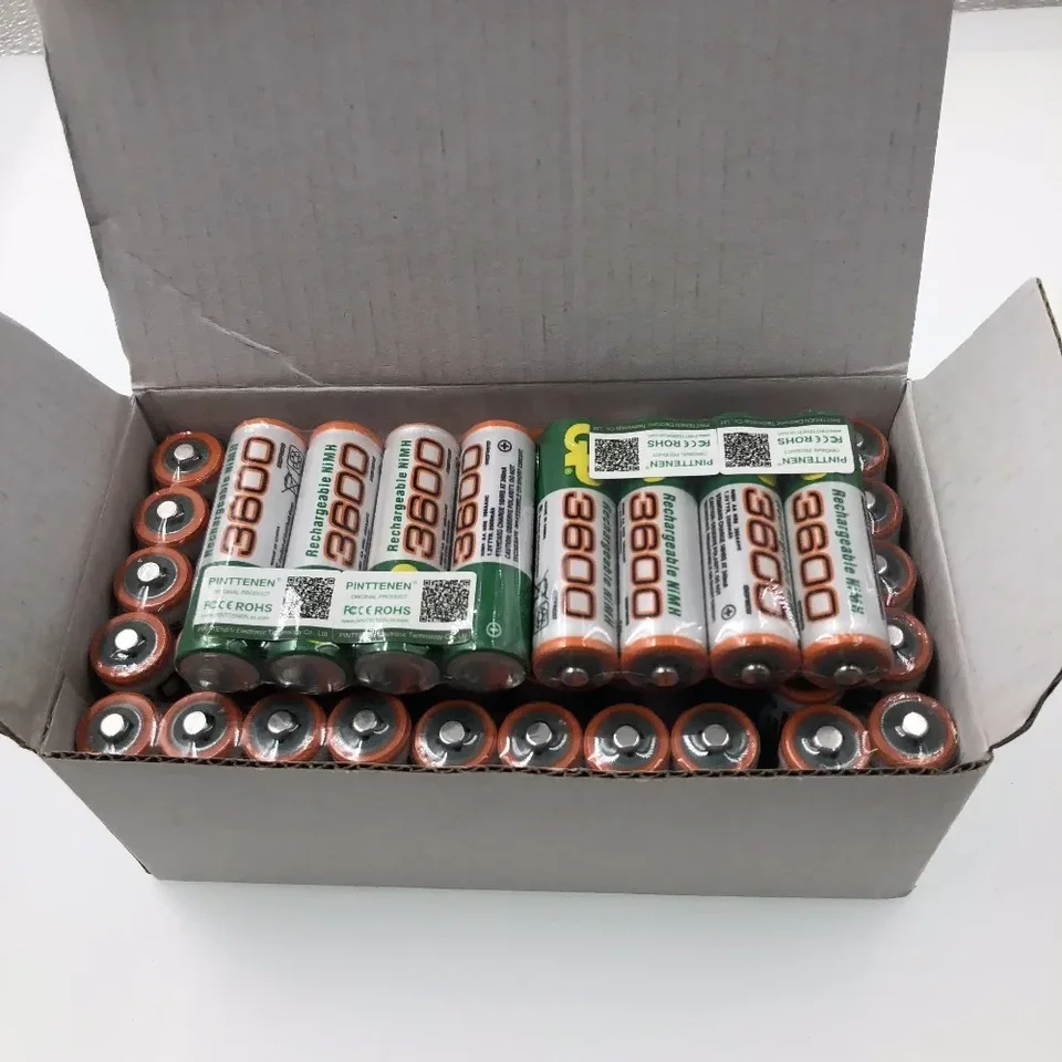 1,2 V batéria AA 3600 mAh Ni MH vopred nabité batérie Ni-MH Nabíjateľná batéria AA3600 pre mikrofón fotoaparátu hračiek