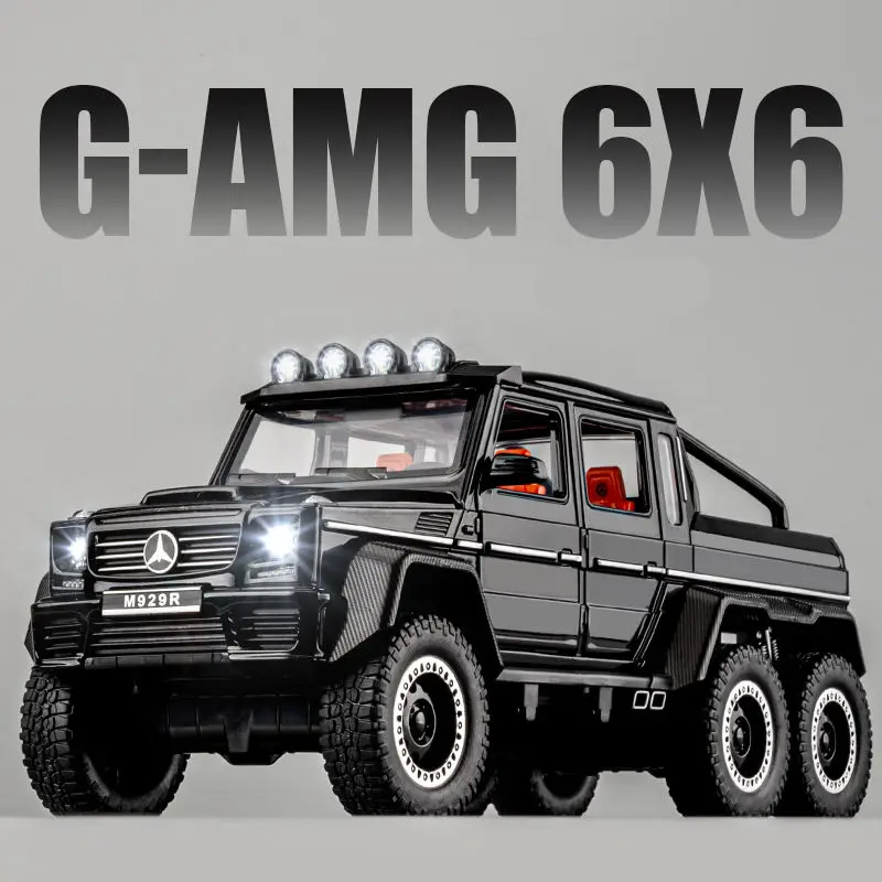 1:20 G65 G63 6*6 Model zliatiny veľkej zliatiny pneumatí