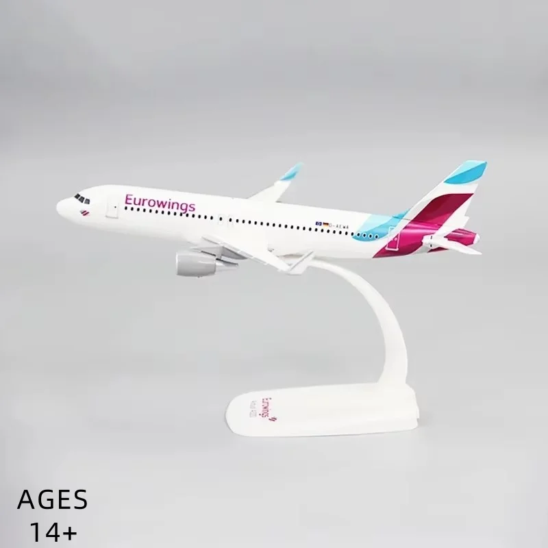 1: 200 Scale A-320 A320 Eurowings Airlines ABS Plastické lietadlo Model lietadlových lietadiel Model Model Model Resin na zobrazenie