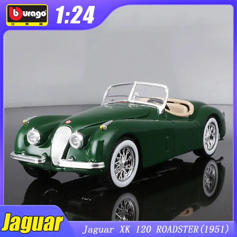 1:24 Bburago Jaguar XK 120 Roadster 1951 Model CAR Licencované Diecast Edition Diecast Edition