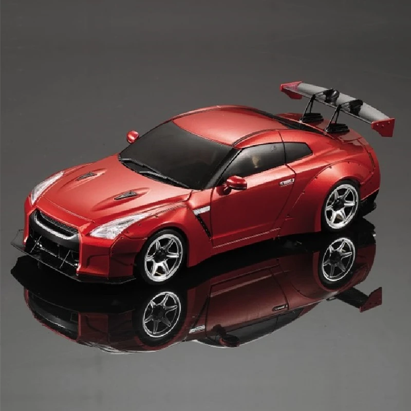 1/24 Scale GTR R35 vopred vyrezaný plastový plášť bieleho tela bez podvozku sa hodí pre Kyosho Mini-Z RC Model Model Hobby Drift
