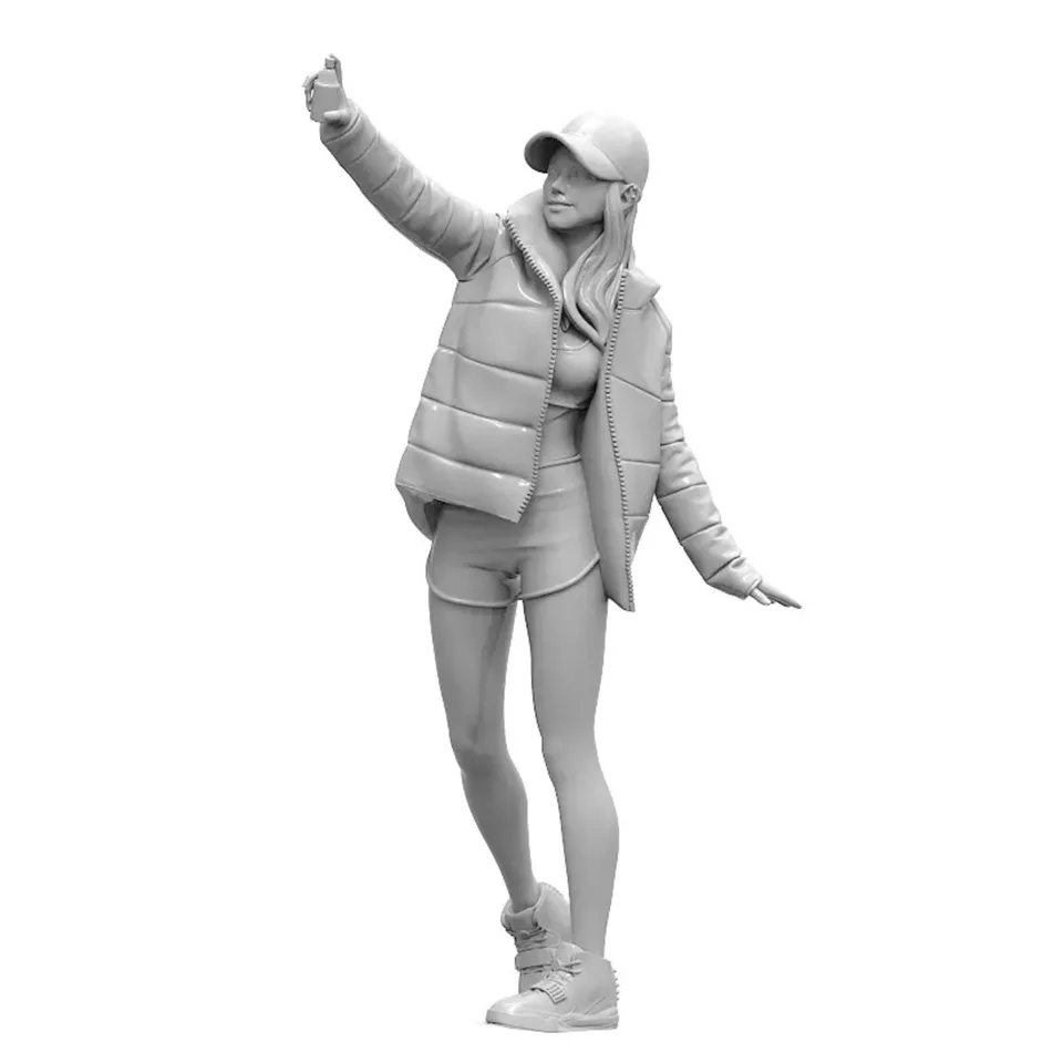 1/24 ŽIVÝCH MODEL OBRÁZOK GK ， Nezostávaná a nenatretá súprava